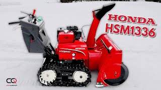 Honda HSM1336 Snow Blower: Chop Through Snow Like Butter