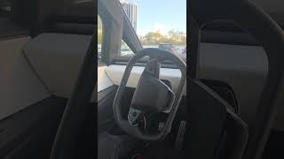 tesla cybertruck finds hidden parking #TeslaFSD#SelfDriving#TeslaAutopilot