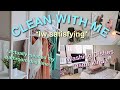 CLEANING THE ENTIRE APARTMENT WITH ME *satisfying* (lil bit emotional)