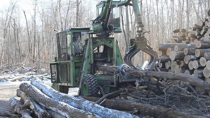 Hahn Harvester HSW110C Processing Logs