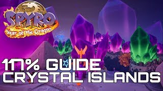 Spyro 3 Year Of The Dragon (Reignited) 117% Guide CRYSTAL ISLANDS (ALL GEMS, EGGS...) screenshot 2