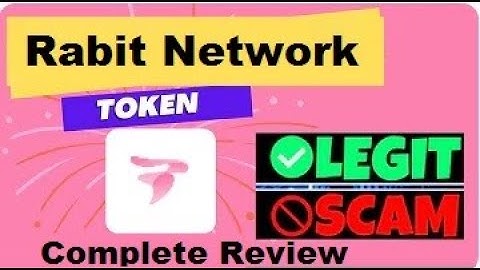 Is the Rabit Network Token Legit, Scam or fake || Full Review