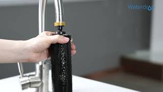 How to install Waterdrop King Tank GravityFed Water Filter System WDTKS