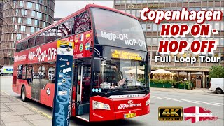 Copenhagen Hop On Hop Off Red City Sightseeing Bus Tour  Copenhagen Denmark City Tour