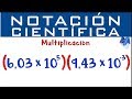 Notación Científica Multiplicación | Ejemplo 1