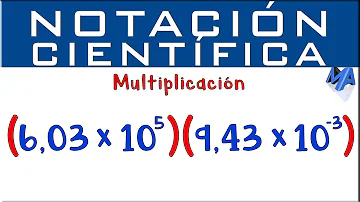 Como resolver notação científica com expoente negativo?