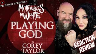 We REACT to Motionless In White - Playing God (feat. Corey Taylor)