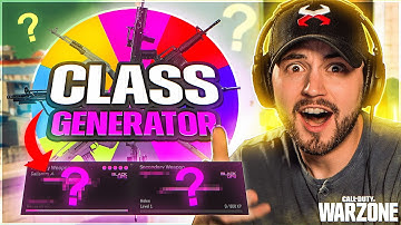 WARZONE RANDOM CLASS GENERATOR GAVE ME THE NEW META - Best Loadout?