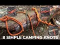 Corporals Corner Mid-Week Skills: 8 Simple Camp Knots You Should Know