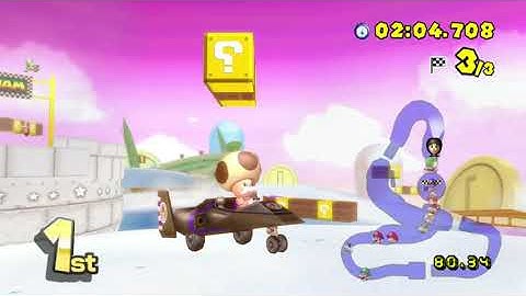 Mario Kart Wii (Fusion) Custom Tracks - Mirror (1 Player) #188 with Toadsworth