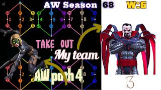 AW Season 68 Path 4 — Yelena Belova Node 13 Taken Down by Mister Sinister! ⚔️ | MCOC 2026