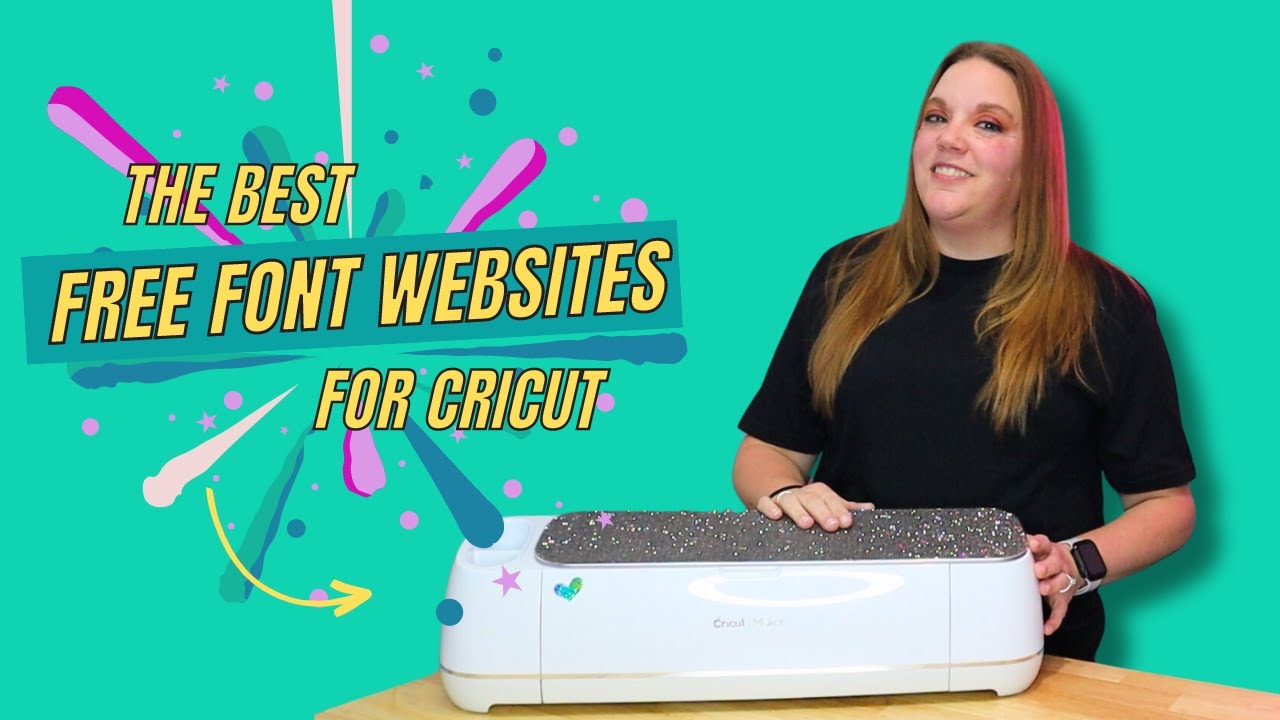 the BEST places to get FREE fonts for your Cricut - YouTube