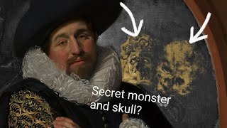 Why did Frans Hals paint monsters in his friend