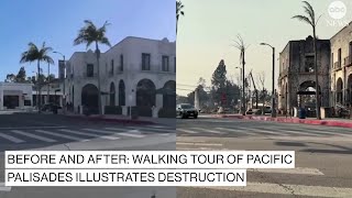 Before And After Walking Tour Of Pacific Palisades