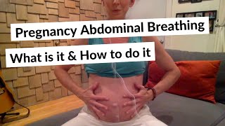 Pregnancy Core Work - Abdominal Breathing - What it is and How to do it