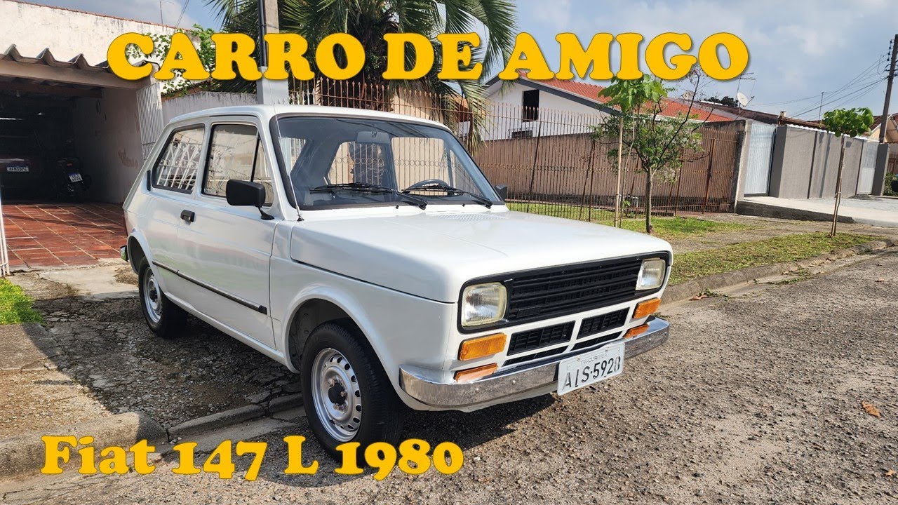 Detalhes de Um Fiat 147 L 1980 Restaurado - Fiat 147 do Marlon by Toca do 147