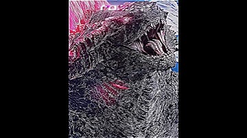 The birth of Pink Godzilla! #shorts #fyp #godzilla #monsterverse