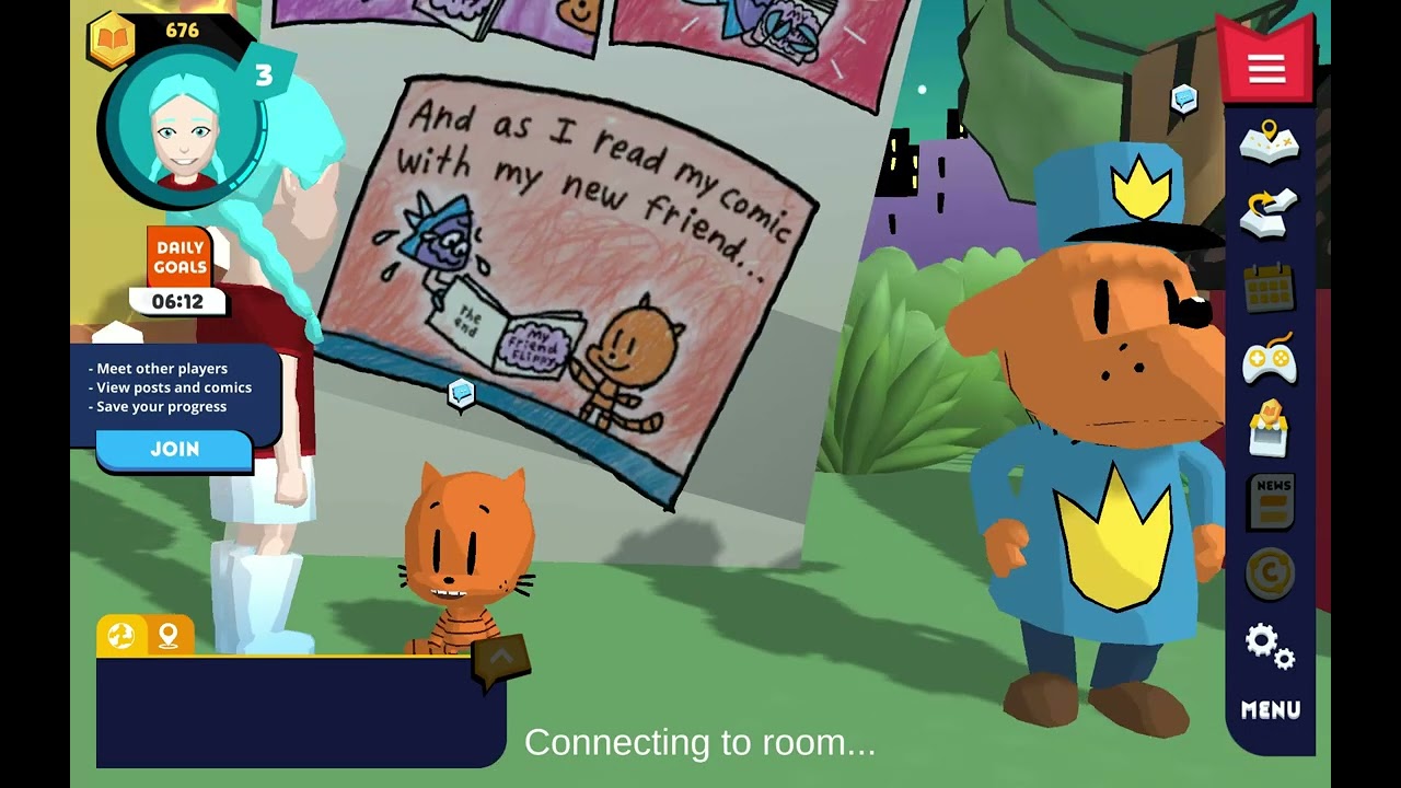 Joining Cat Kid Comic Club!! (Home Base and Dog Man)📚✏️🎨🖍️😺