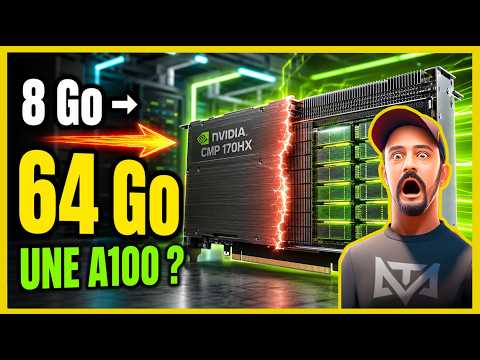 NVIDIA a CACHÉ une A100 dans cette carte de MINING !