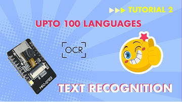 Text Recognition With Esp32CAM
