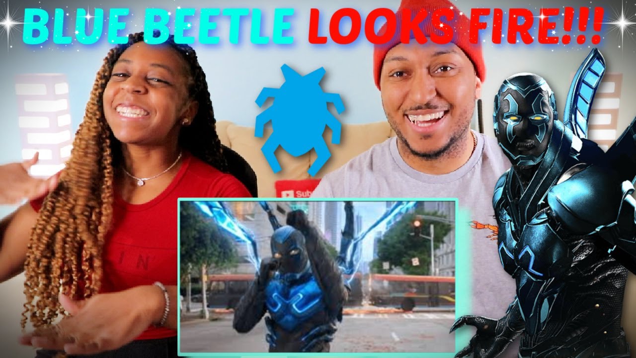 DC Blue Beetle Trailer Reaction #bluebeetle #bluebeetlemovie #dc #dcmo