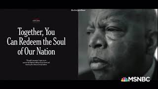 Morgan Freeman reads Rep. John Lewis’ last words: Together, You Can Redeem the Soul of Our Nation