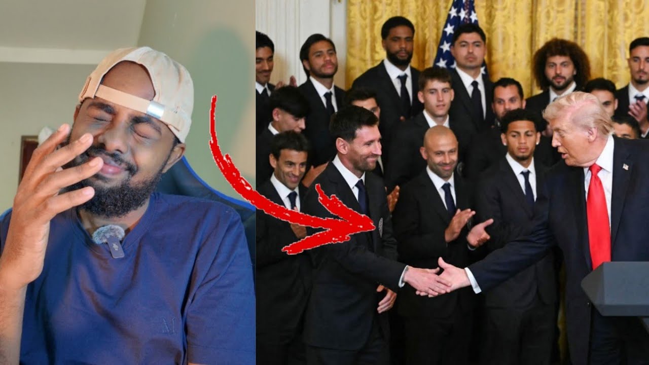 Trump oo messi u qiray🙉Real Caawa wara uyalo liverpool city Barça united tottenham 