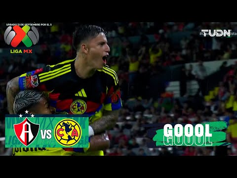 ¡PENAL PARA EL AMERICAAAA! - Atlas 0-1 América | Liga MX - Jornada 6 Apertura 2025 | TUDN