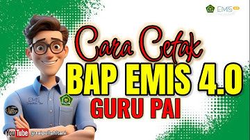 CARA CETAK BAP EMIS 4.0