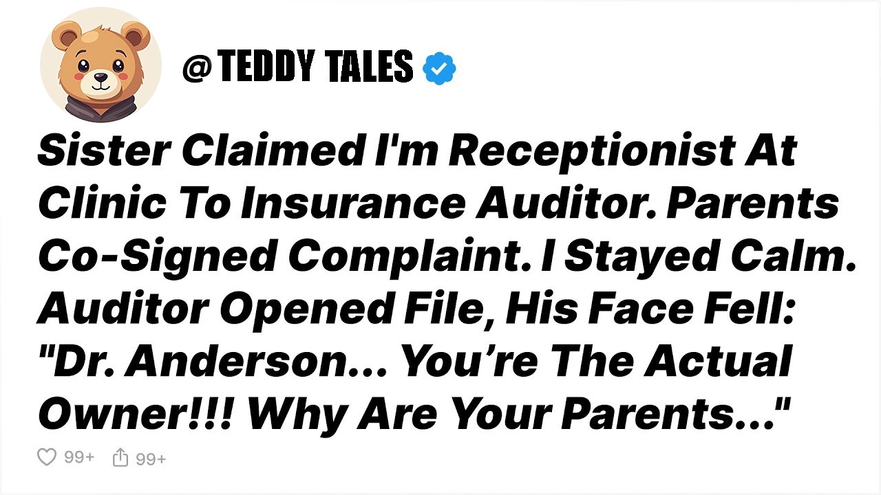 Family Reported Me To Insurance Auditor. I Stayed Silent. He Saw My Credentials... - Reddit Stories