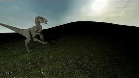 Velociraptor Jump Animation (SFM TEST)