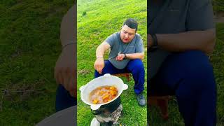 Узбекски Казан кебаб на природе / Qozonkabob tabiat qo’ynida#food #asmr #cook #cooking #travel #еда