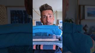 Italians use SO MANY towels!! 👐🍑🚿