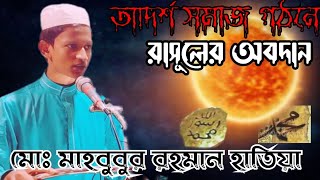 আদর্শ সমাজ গঠনে রাসূলের অবদান রাসূলের রাজনৈতিক জীবন মোঃ_মাহবুবুর_রহমান_হাতিয়া mahbubur_rahman