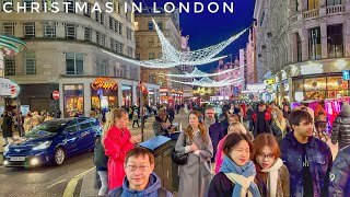 London Best Christmas Market 2023 | London City Christmas Market & Lights | Central London Walk