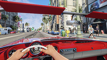 GTA 5 - 8k Resolution Graphics Mod Raw Gameplay - Ray Tracing On MAXED OUT RTX 4090 & i9 13900k