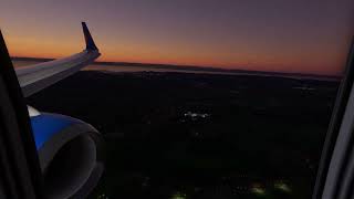 Microsoft Flight Simulator - Jet2 737-800 Landing Bristol Airport During A Beautiful Sunset