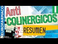 ANTIMUSCARINICOS,  RESUMEN, CLASIFICACIÓN, Mecanismo de acción, Estructura, Funciones, |PARTE 1