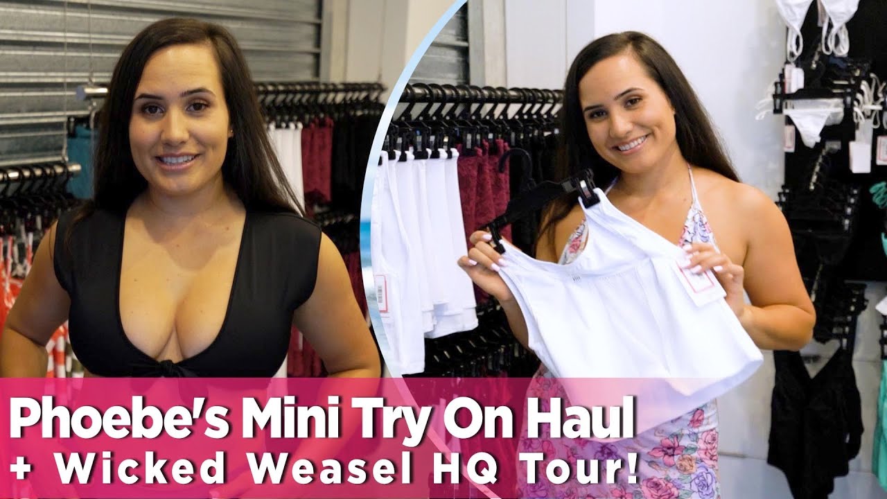 Phoebe’s Mini Try On Haul At Wicked Weasel HQ