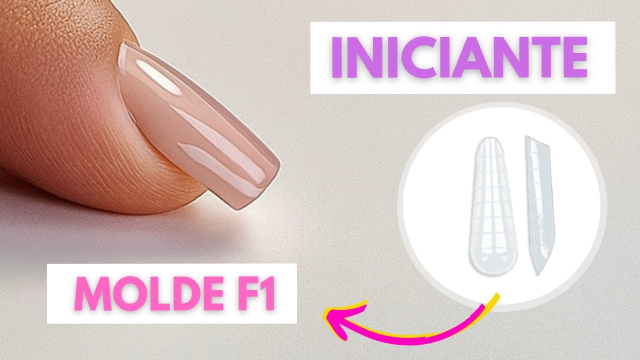 Unha de Gel no Molde F1 para Iniciantes | Mundo Nails