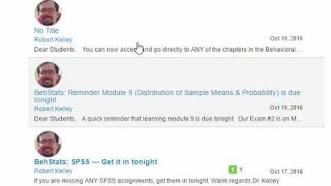 Canvas Announcements Overview