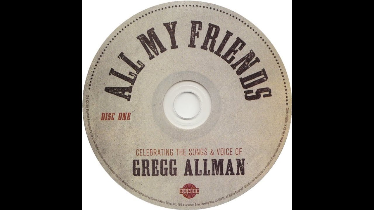 Gregg Allman All My Friends YouTube