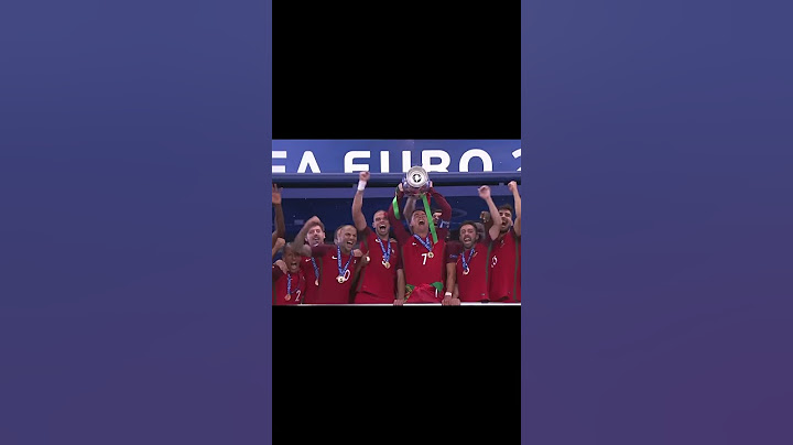 Every Euro trophy lift since 2004