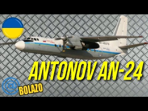 🅾️The ANTONOV AN-24 | Ukraine's transport aircraft🅾️ - BOLAZOmilitary