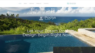 Poolix Website Template by WT - 58150