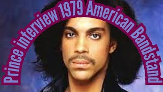 Prince "American Bandstand" 1979- interview