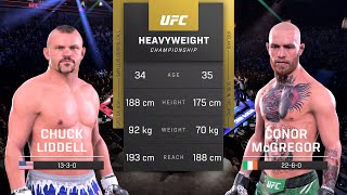 Chuck Liddell vs Conor McGregor Full Fight - UFC 5 Fight Night
