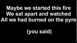 Bastille - Things we lost in the fire (Lyrics)