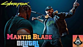 Cyberpunk 2077 Patch 1.3 Brutal Kills With Mantis Blade | Mantis Blade Brutal Kills Cyberpunk 2077