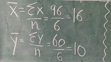 Class 12 com.Statistics (E.M) Ch 3 linear regression  Definition Exercise 3.1 Sum No : 1